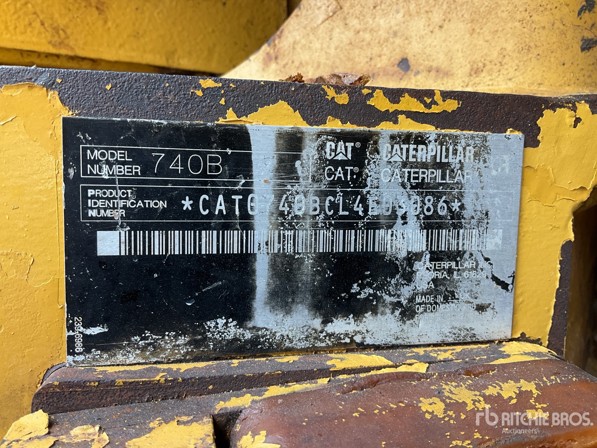 2014 Caterpillar 740B