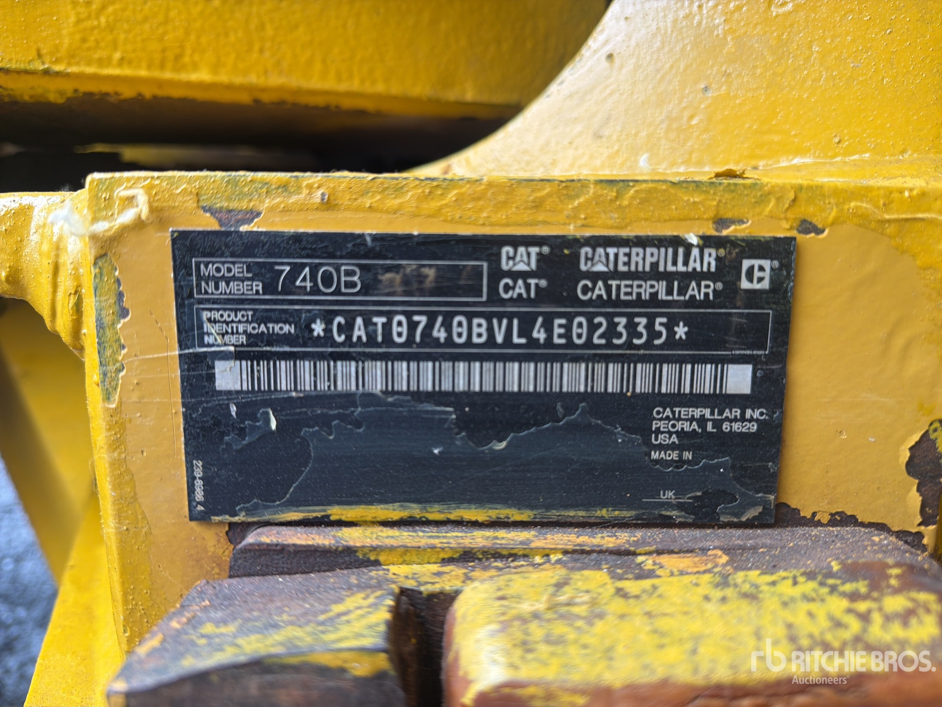 2013 Caterpillar 740B