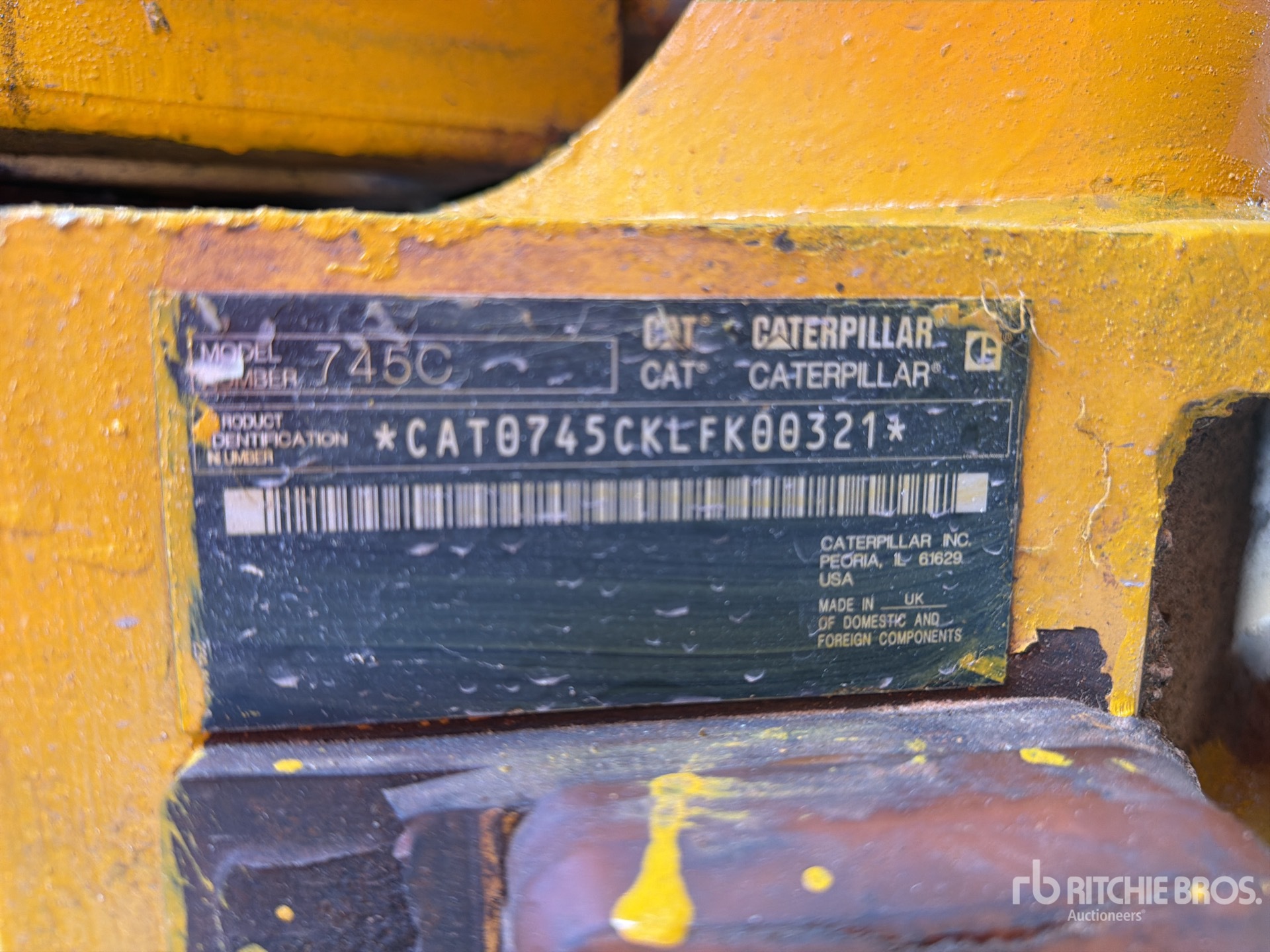 2015 Caterpillar 745C