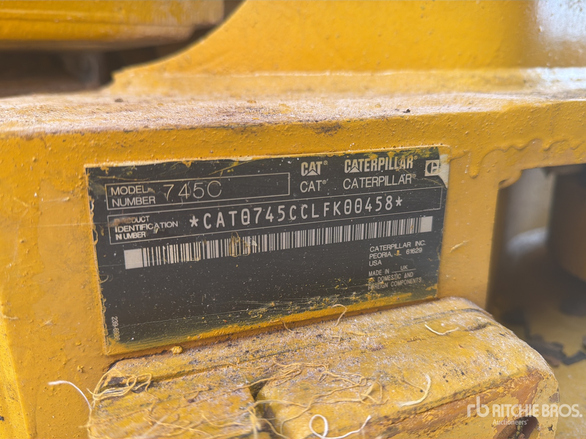 2015 Caterpillar 745C