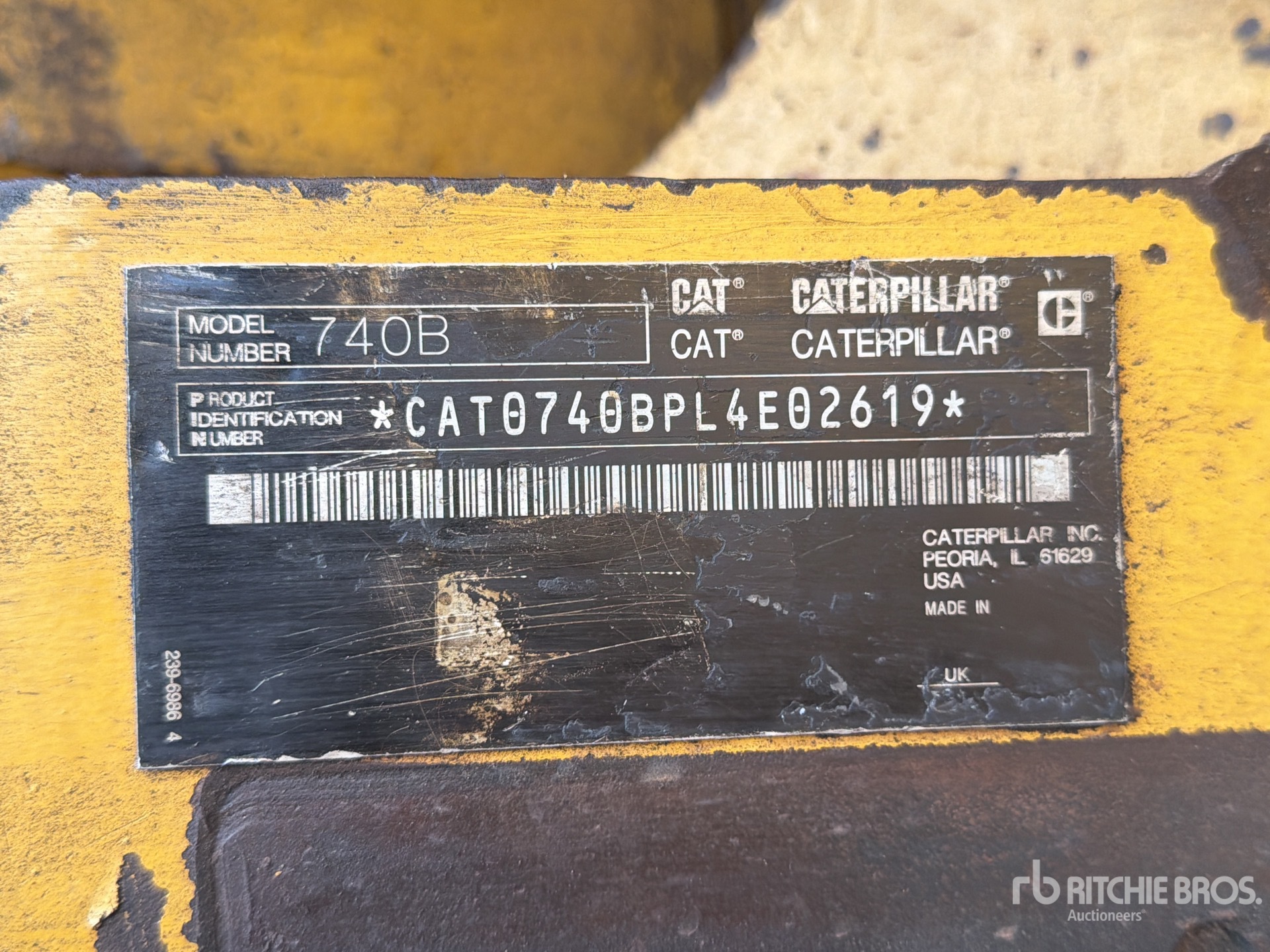 2013 Caterpillar 740B
