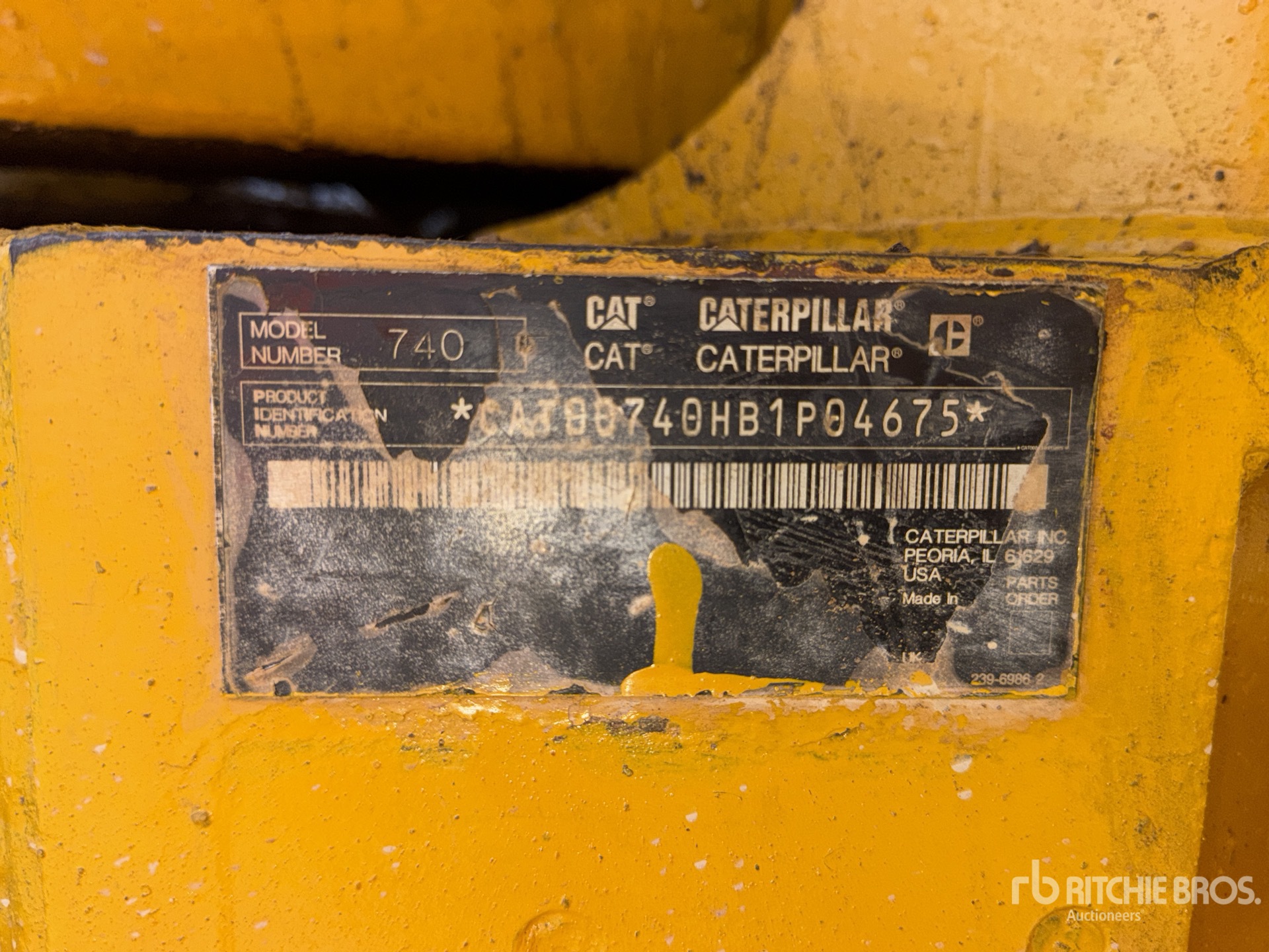 2009 Caterpillar 740B