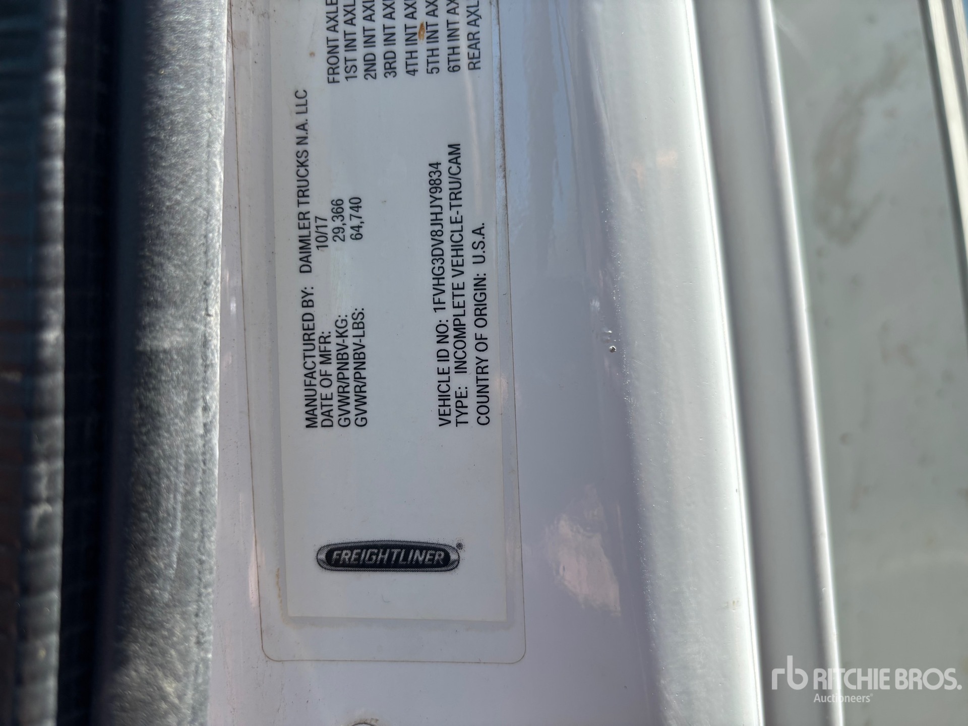 2018 Freightliner 114SD