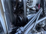 Engine with A/C Compressor