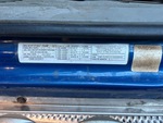 General Appearance with Motor Vehicle Safety Standards Label