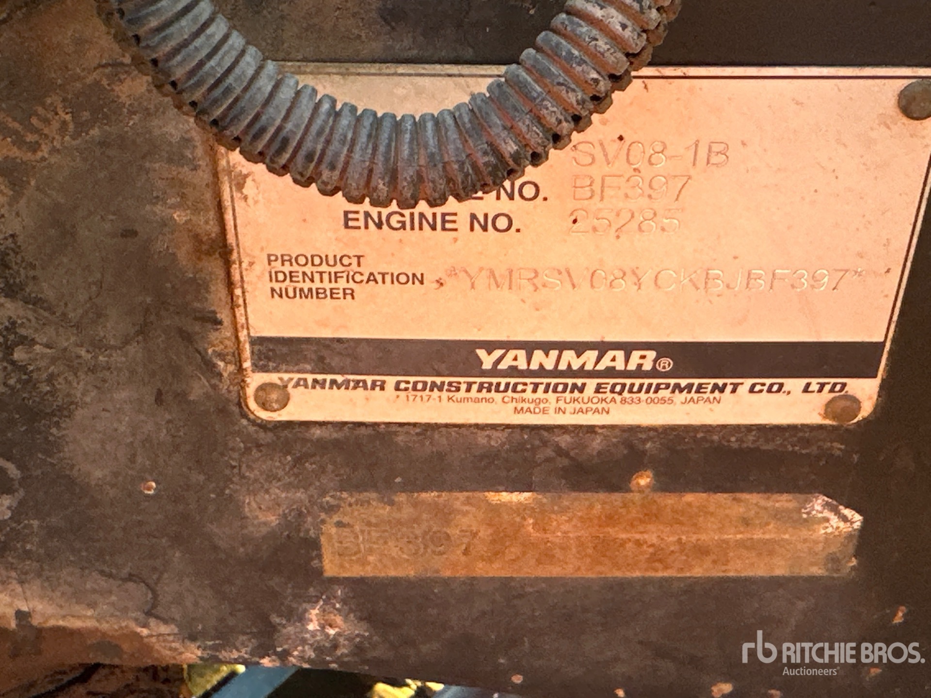 2019 Yanmar SV08-1B