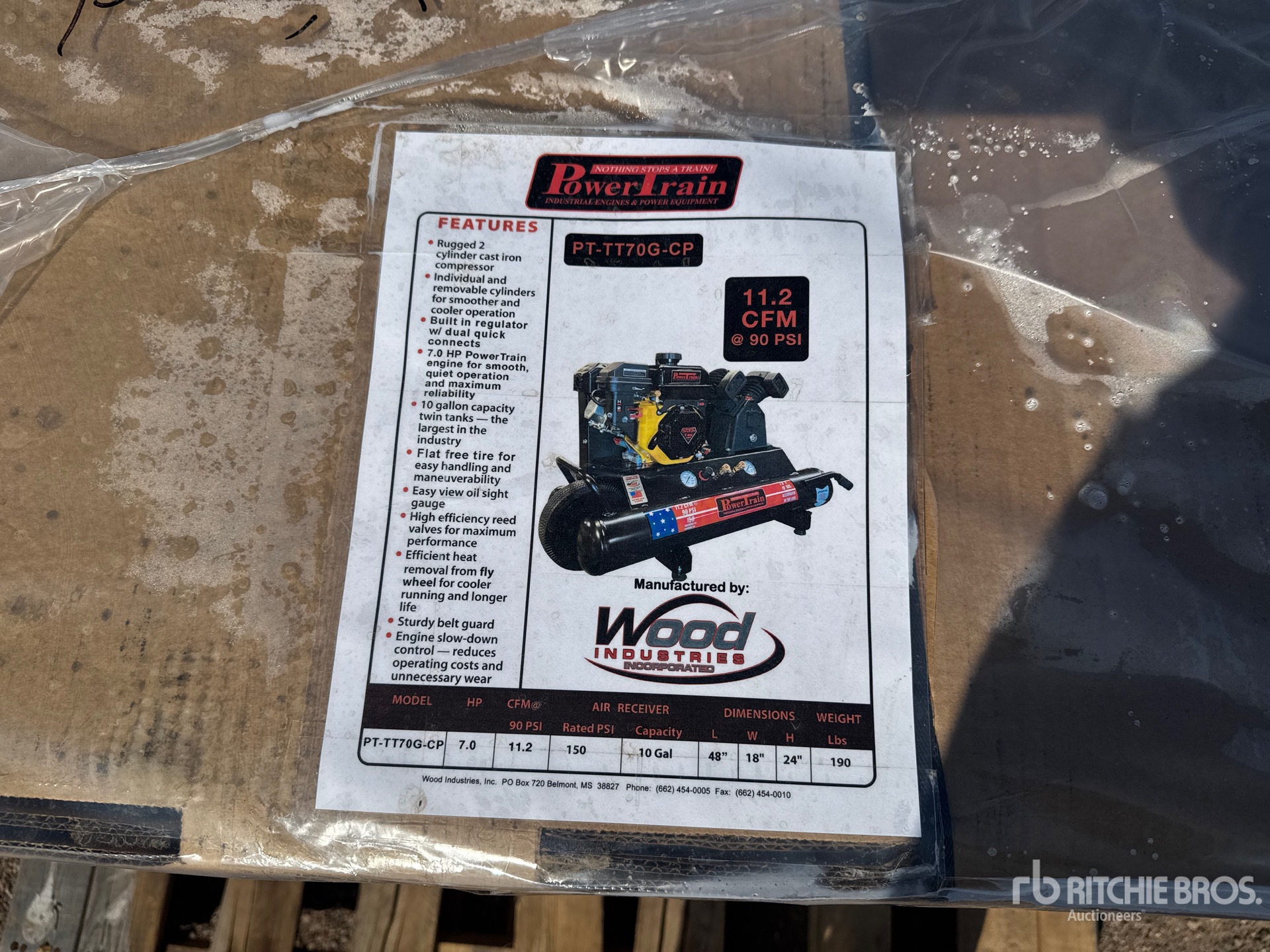 Powertrain PT-TT70G-CP