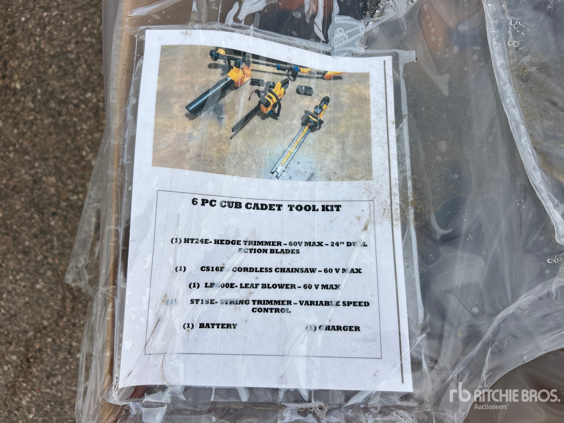 Cub Cadet Quantity of (4) Landscaping Tools