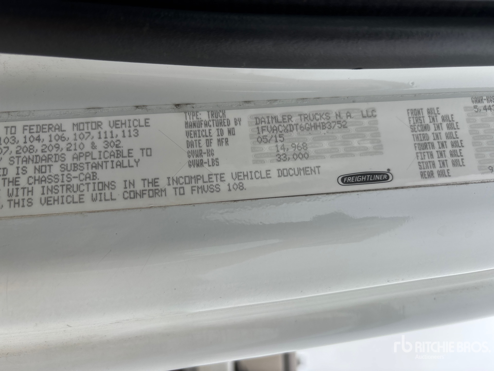 2016 Freightliner M2