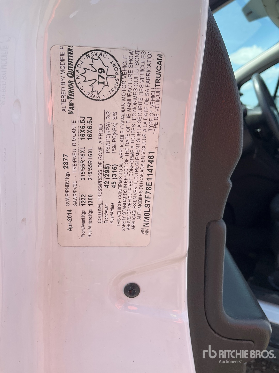 2014 Ford TRANSIT CONNECT