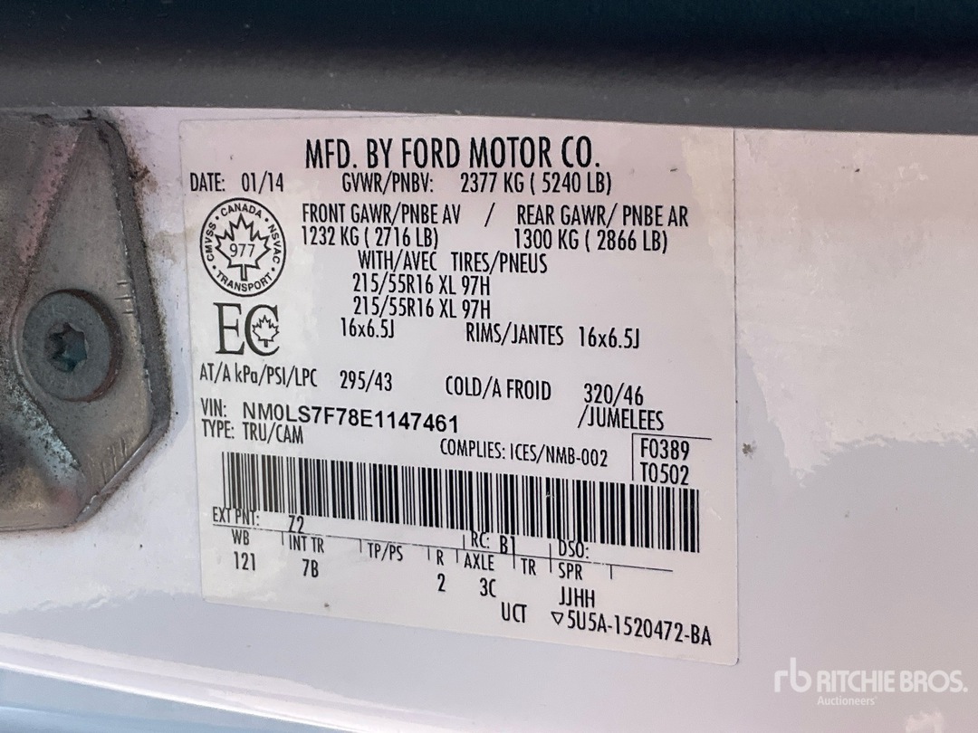 2014 Ford TRANSIT CONNECT