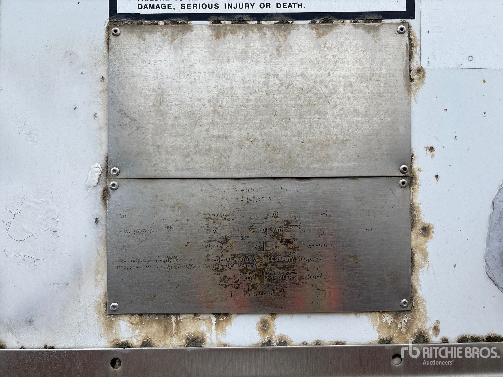 2007 Great Dane 53 ft x 102 in Tri/A