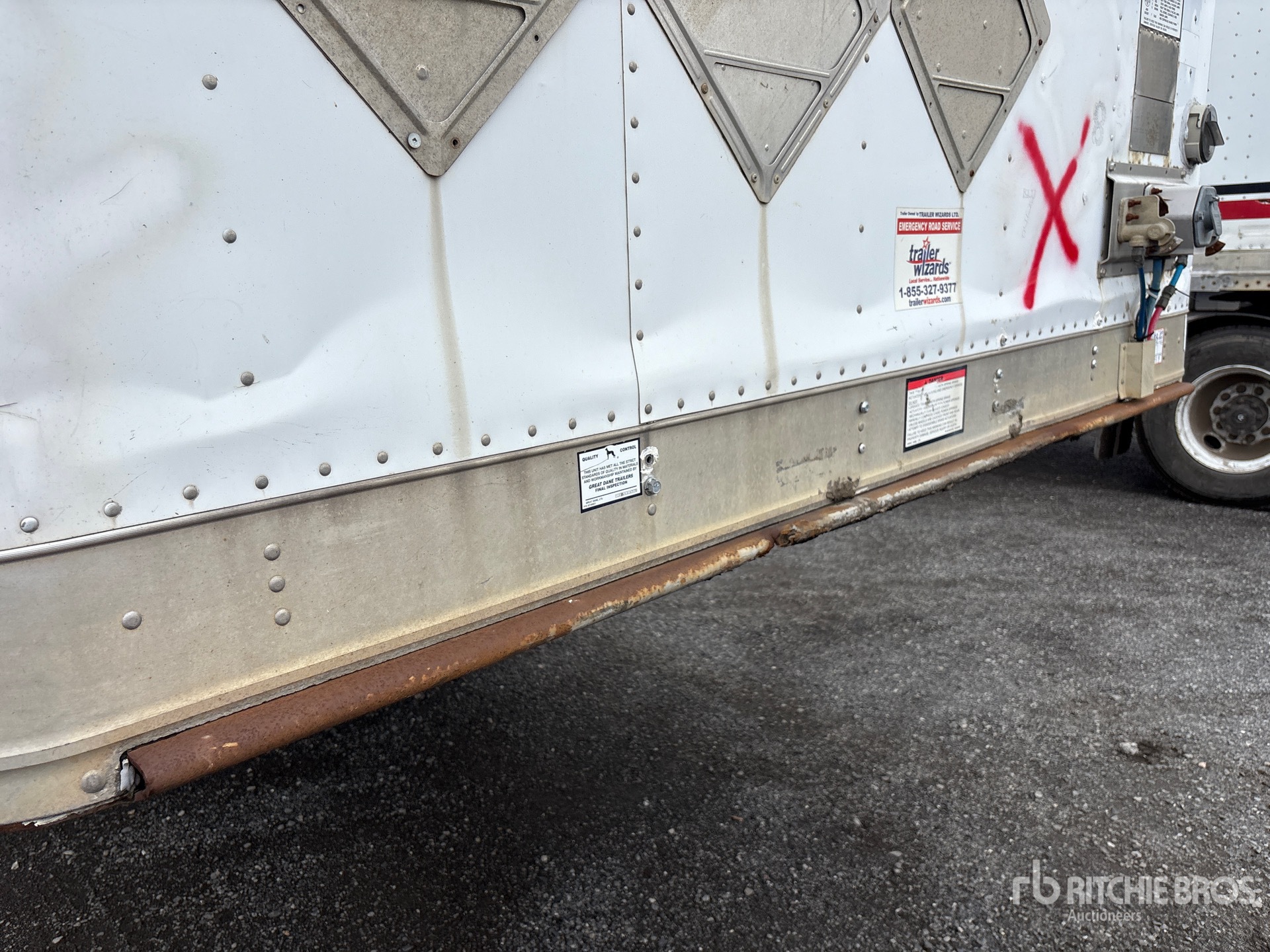 2007 Great Dane 53 ft x 102 in Tri/A