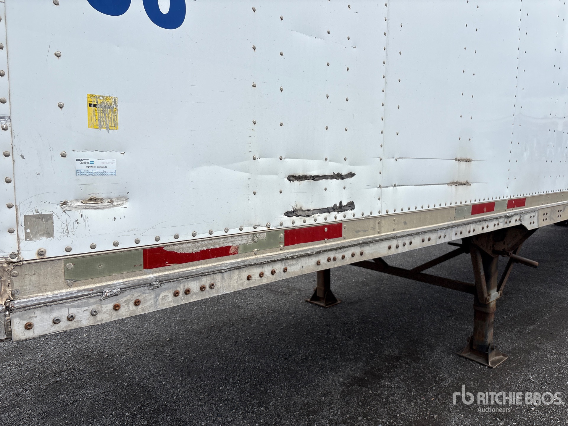 2007 Wabash 53 ft x 102 in T/A