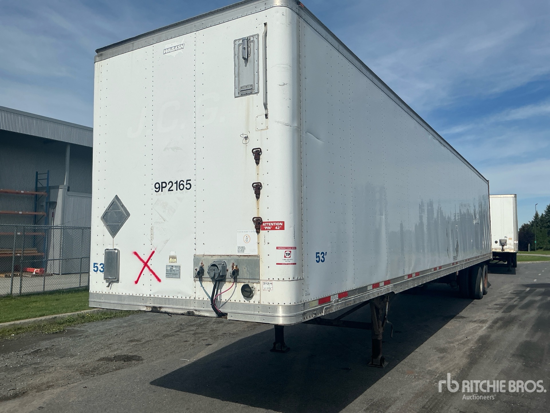 2007 Wabash 53 FT X 102 IN T/A