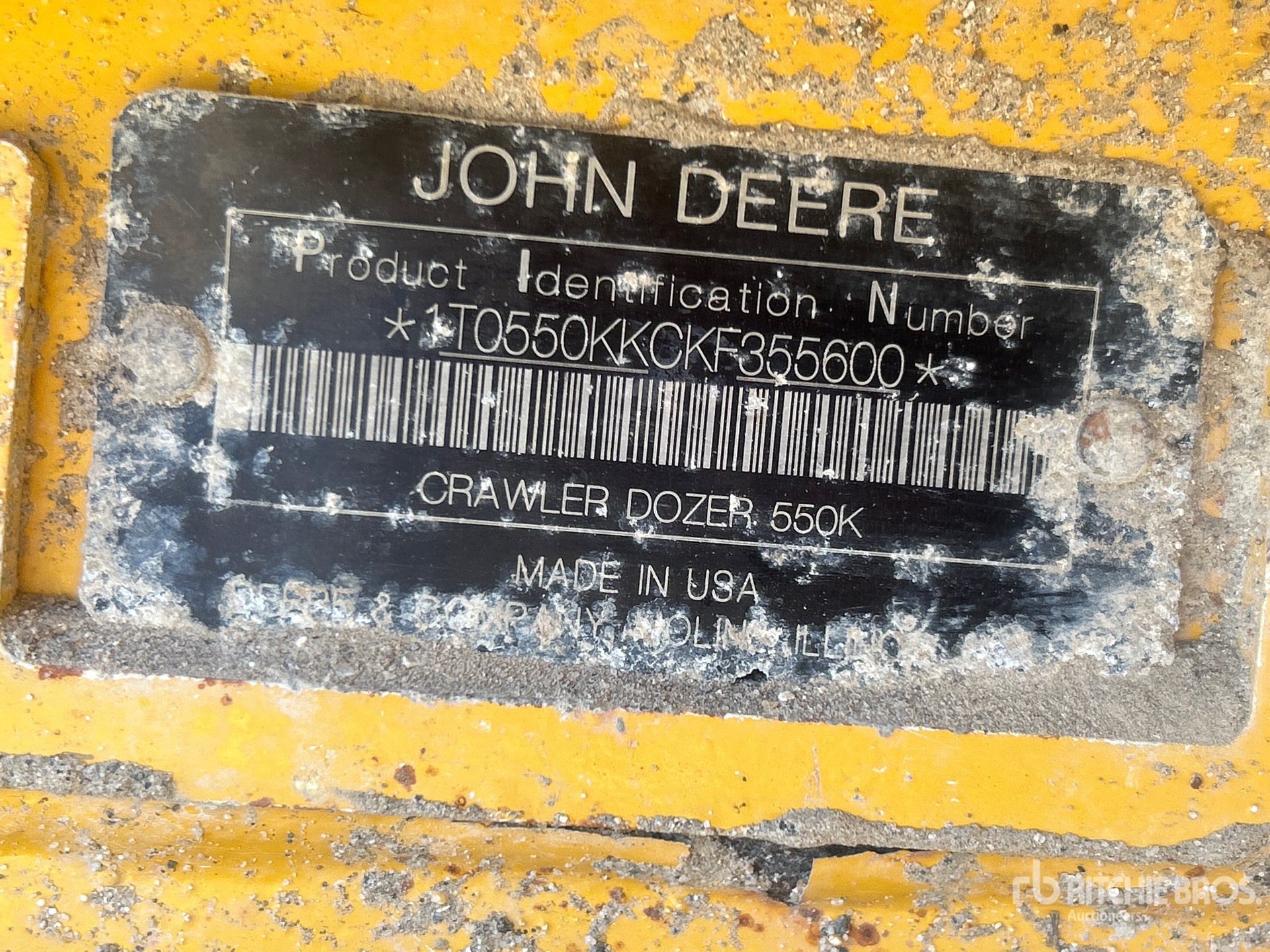 2019 John Deere 550K