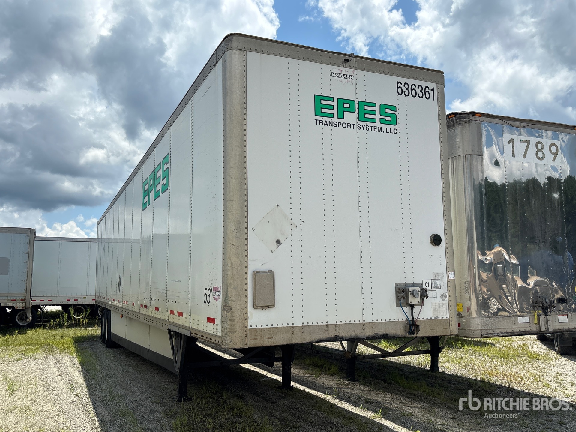 2016 Wabash VAN TRAILER