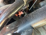 General Appearance with Frame Stamp Serial Number/VIN Photo