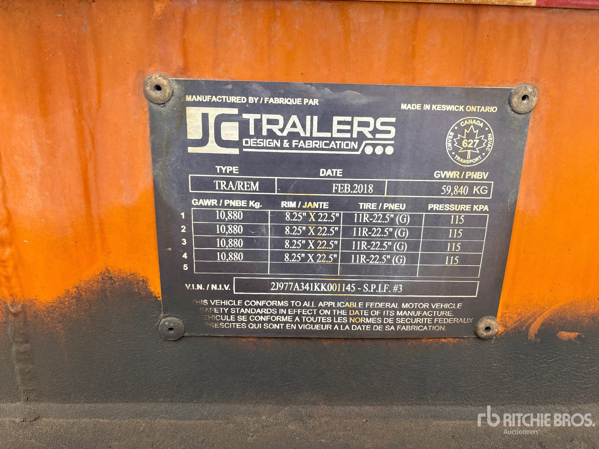 2019 J C Trailers Quad/A