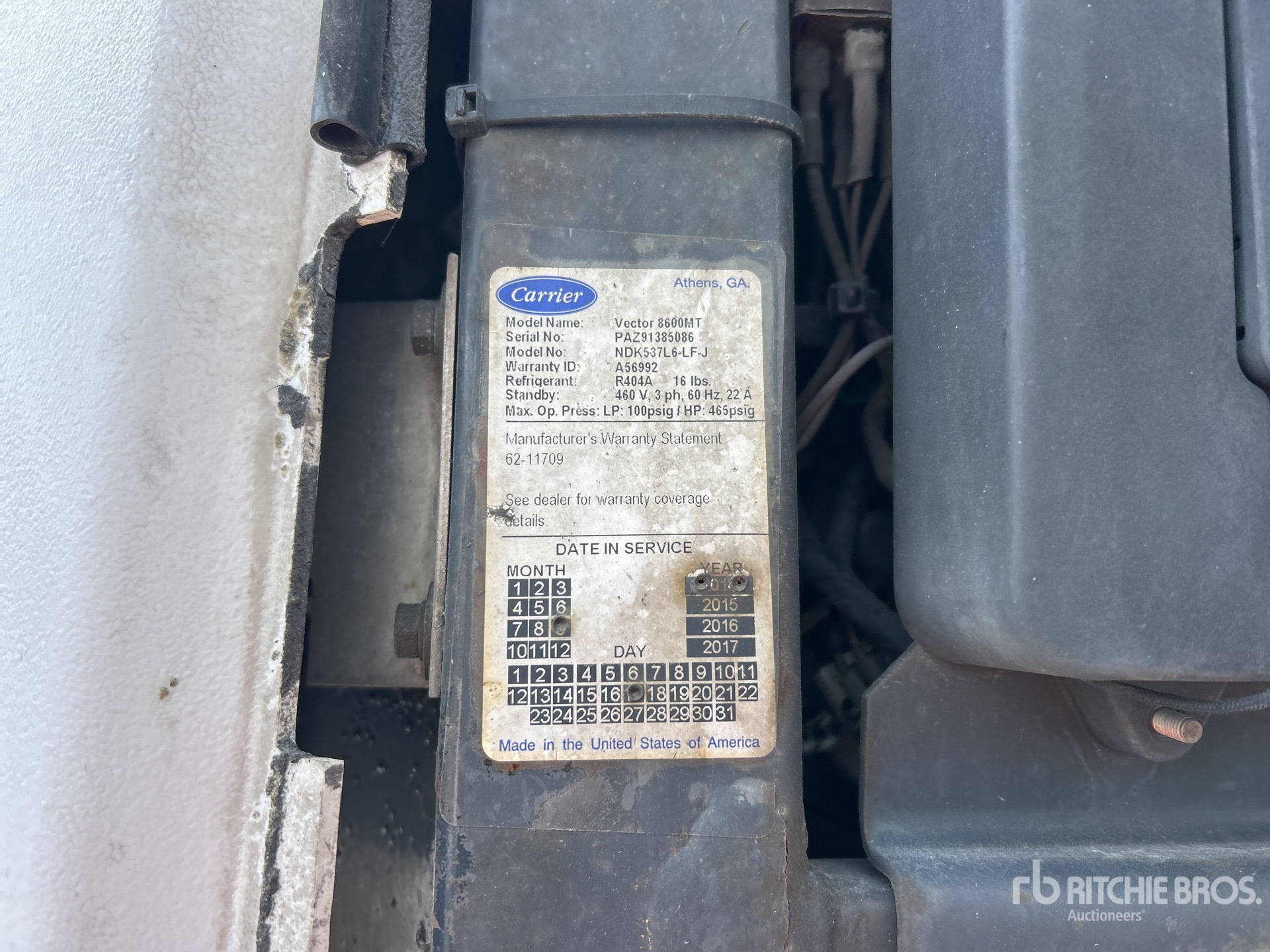2015 Utility VS1RA