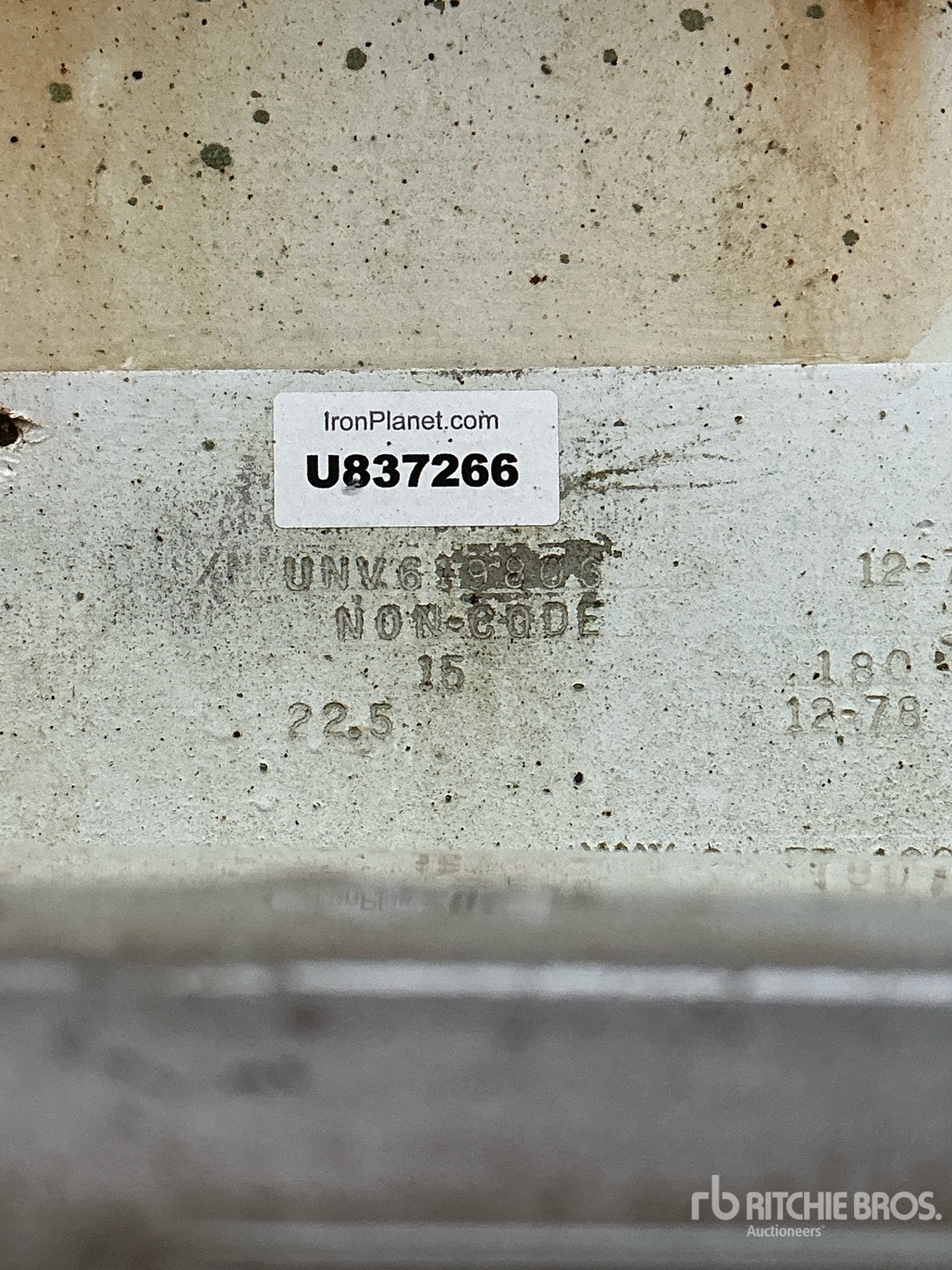 1979 Fruehauf 1000 CFT T/A (INOPERABLE)