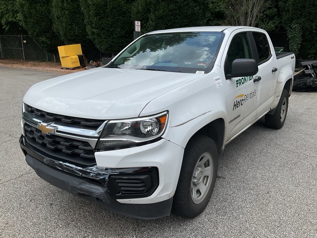 2022 Chevrolet Colorado 4x4 Crew Cab Pickup
