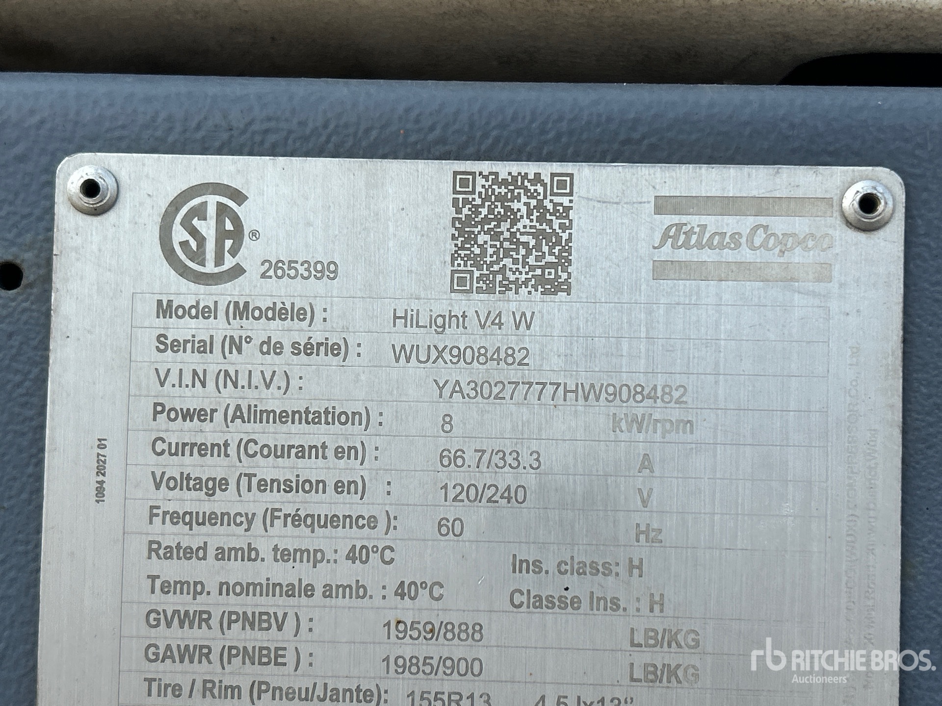 2017 Atlas Copco V4