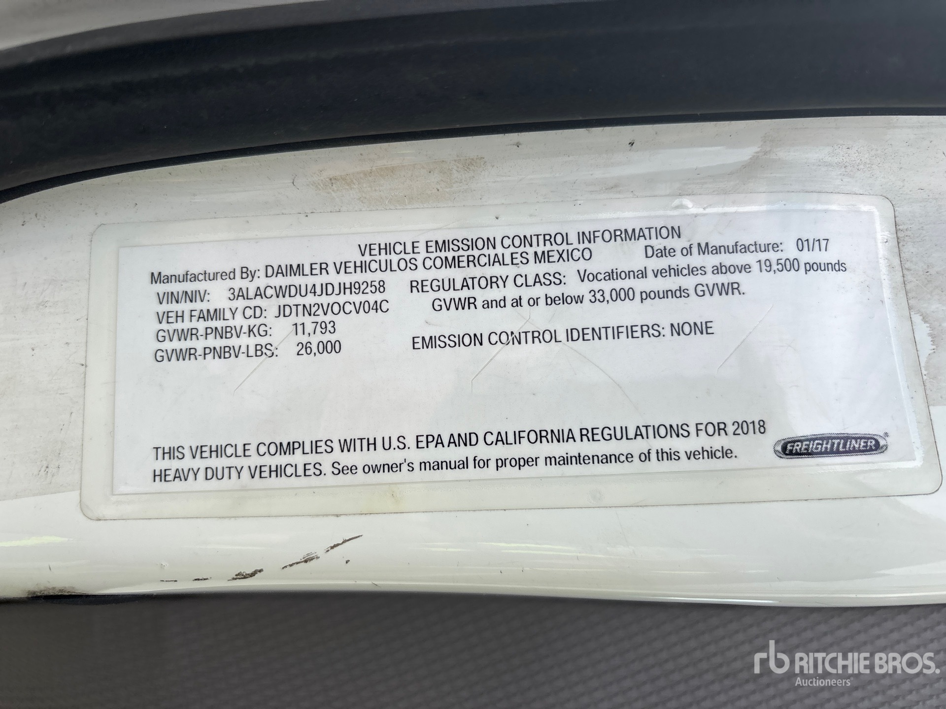 2018 Freightliner M2 106