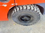 Chassis Lift with Left Rear Tire