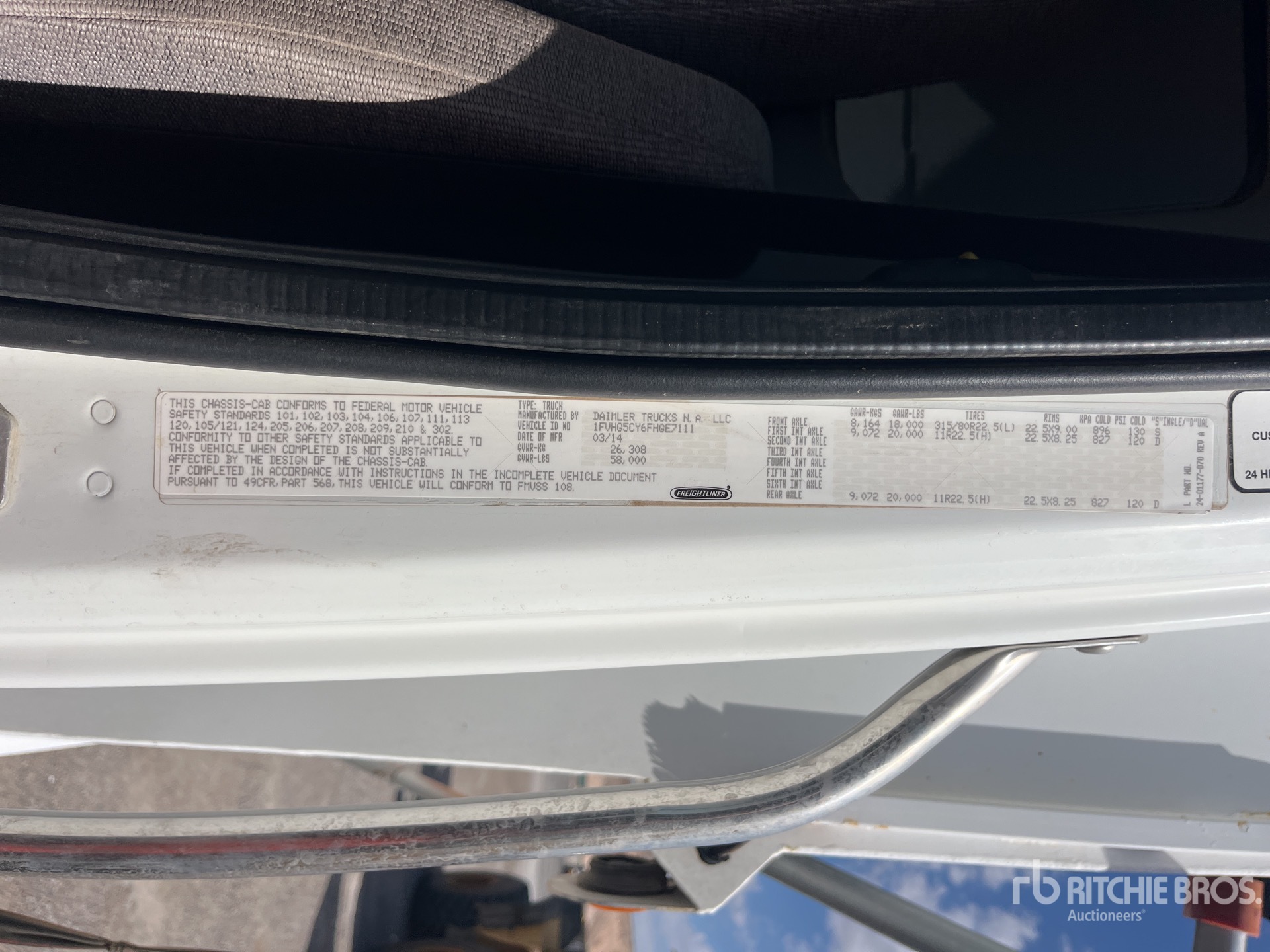 2017 Freightliner 108SD