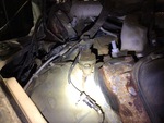 Engine with Oil Pump/Tach Drive (behind doghouse cover)
