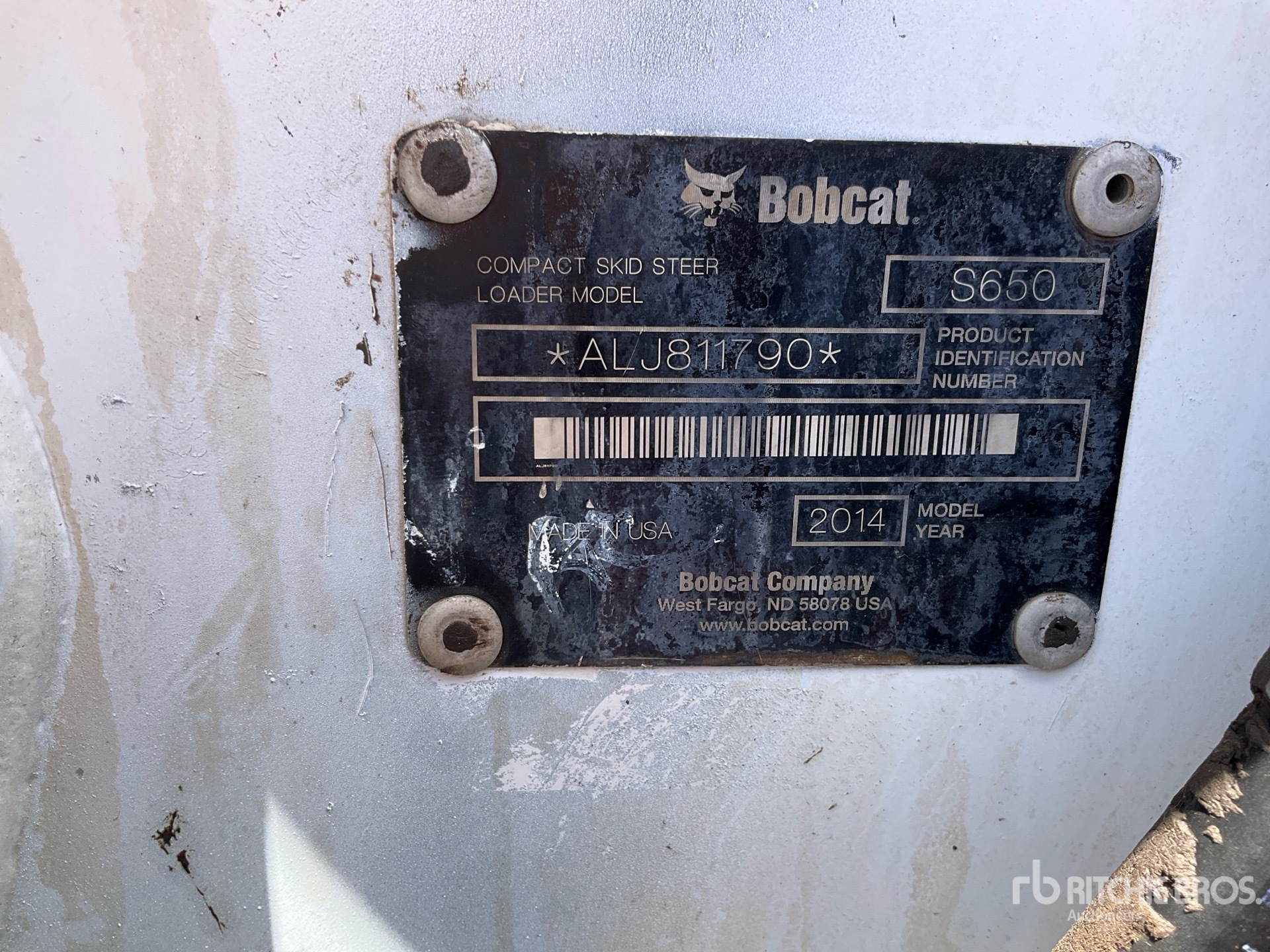 2014 Bobcat S650