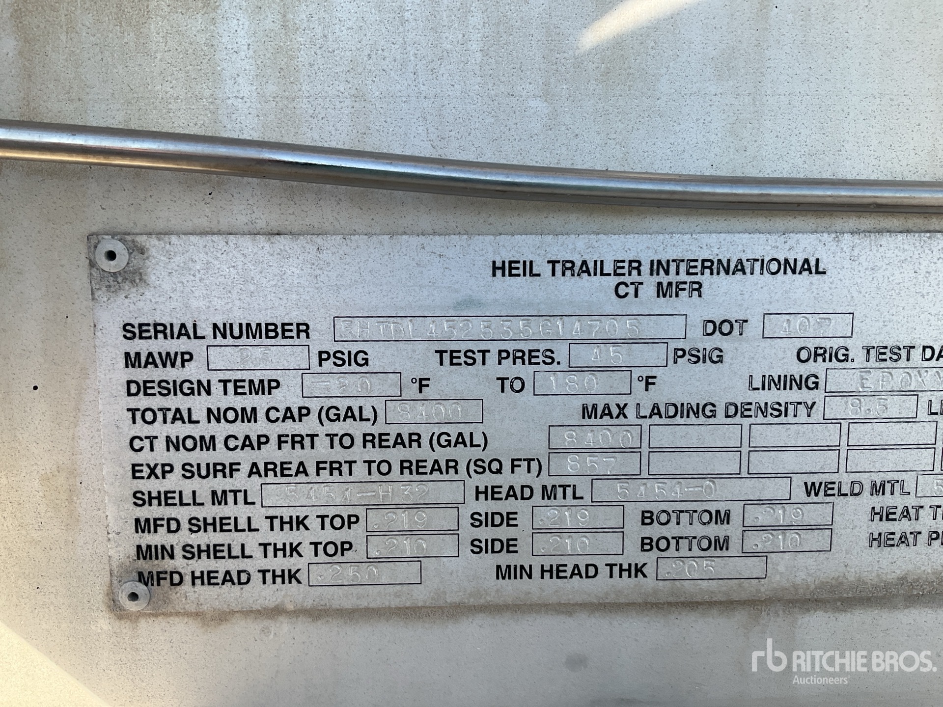 2003 Heil MC407