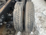 Underbody with Left Front Drive Tires