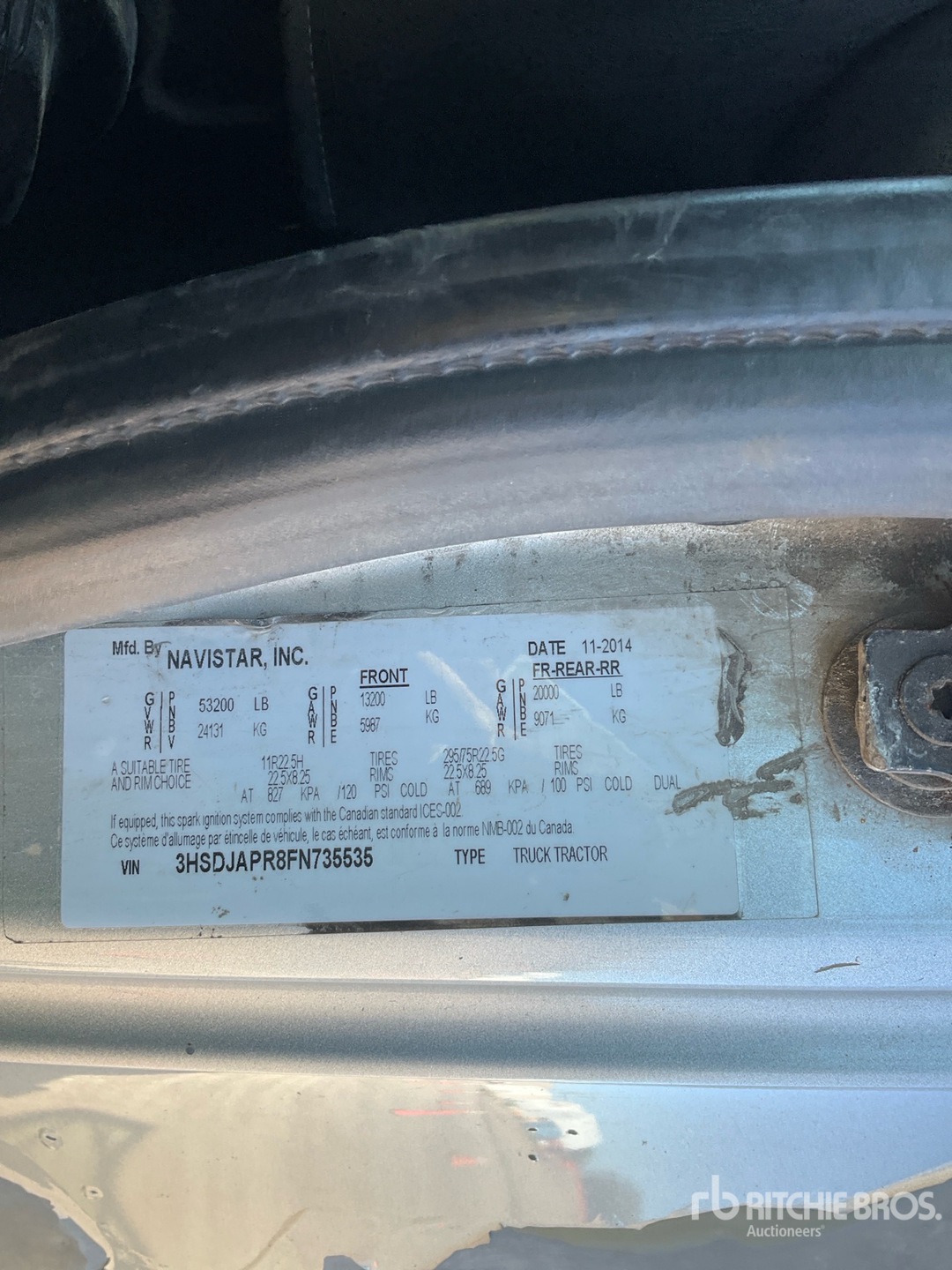 Photo of 2015 International PROSTAR+