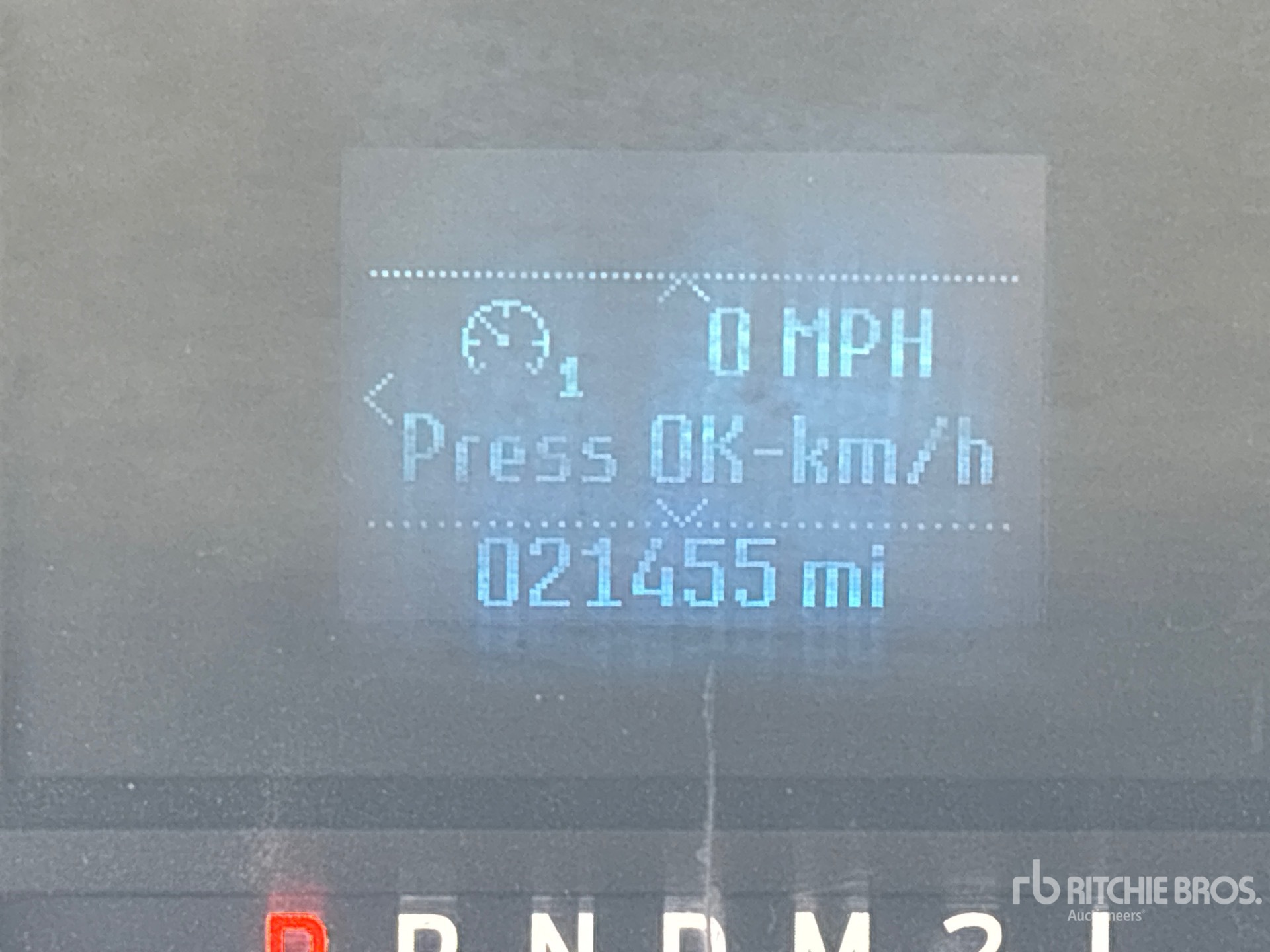 General Appearance with Hour Meter / Odometer