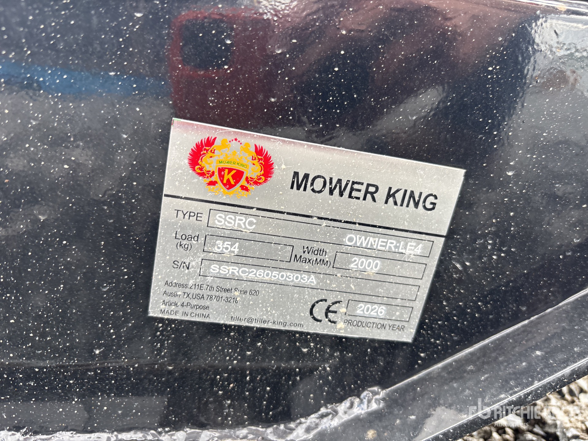 2026 Mower King SSRC