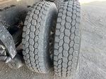 Underbody with Left Center Drive Tires