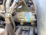 Engine with A/C Compressor