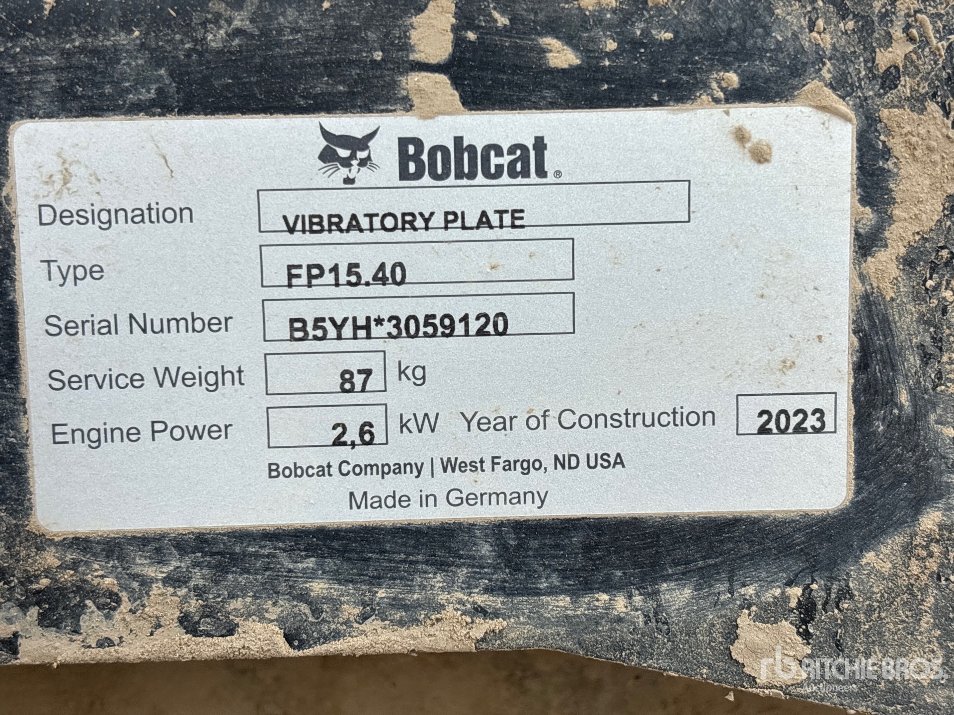 2023 Bobcat FP15.40