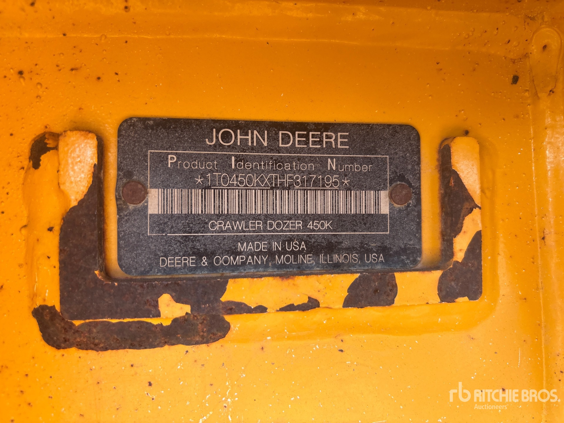 2017 John Deere 450K