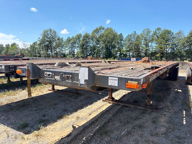 2002 Transcraft TL-80 48 ft T/A Flatbed Trailer