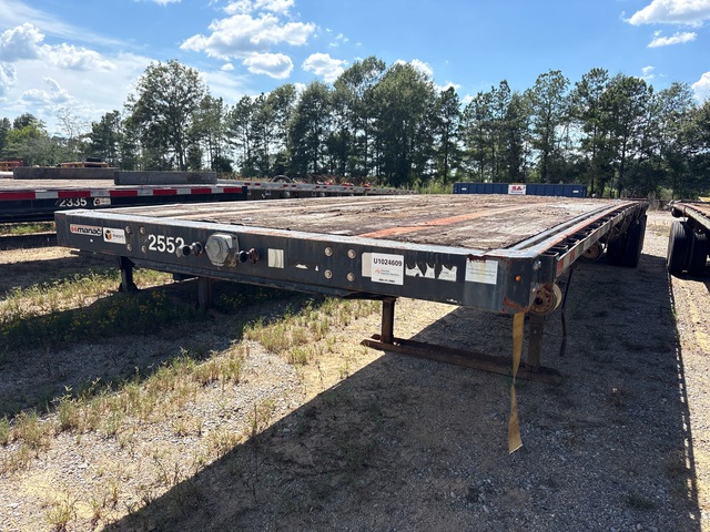 2013 Manac 10248K011 48 ft T/A Flatbed Trailer