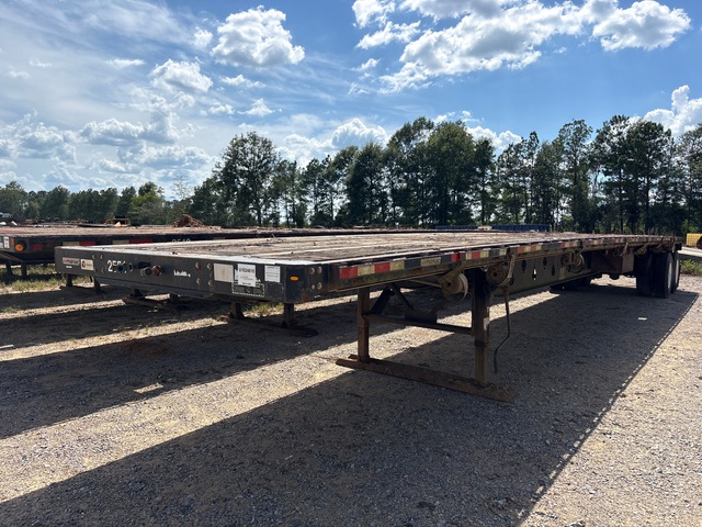 2013 Manac 10248K011 48 ft T/A Flatbed Trailer