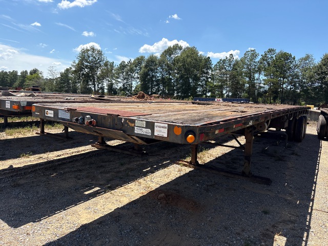2007 Lufkin FL-II-ST 45 ft T/A Flatbed Trailer 2007 Lufkin FL-II-ST 45 ft T/A Flatbed Trailer