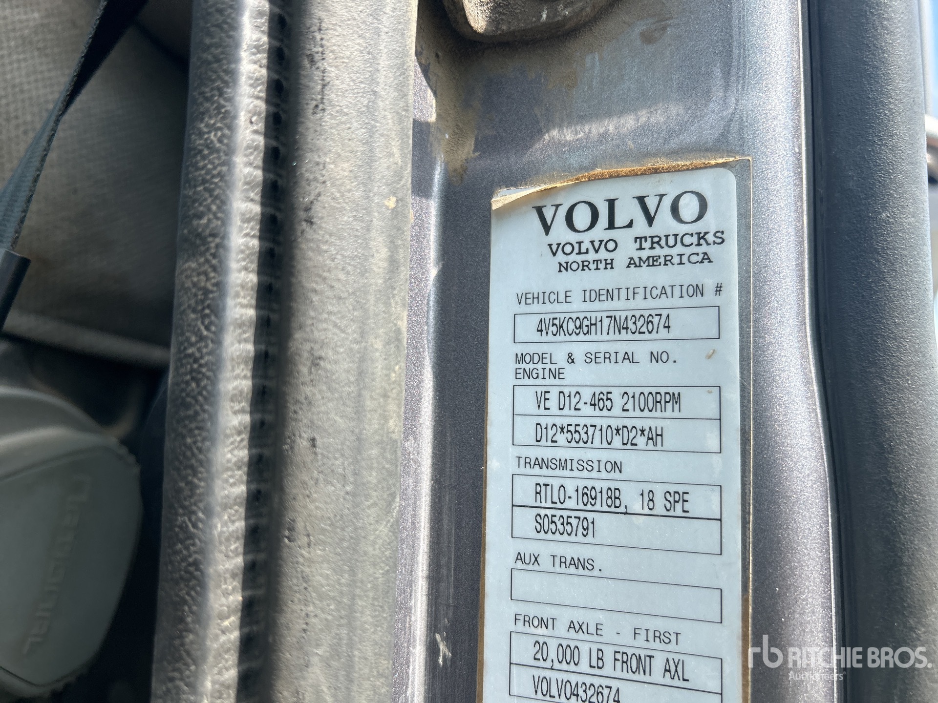 2007 Volvo VHD