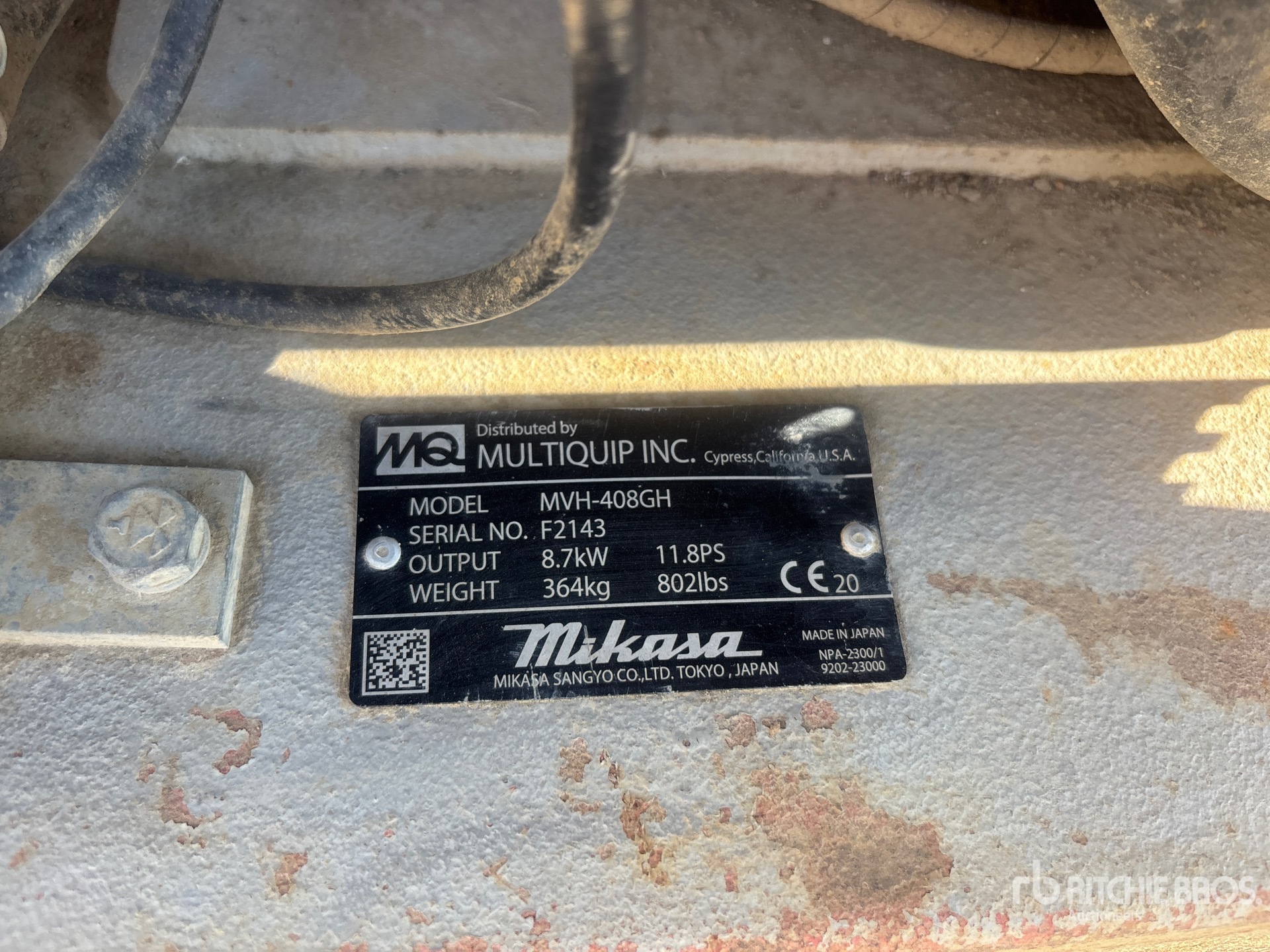 2020 Mikasa MVH-408GH