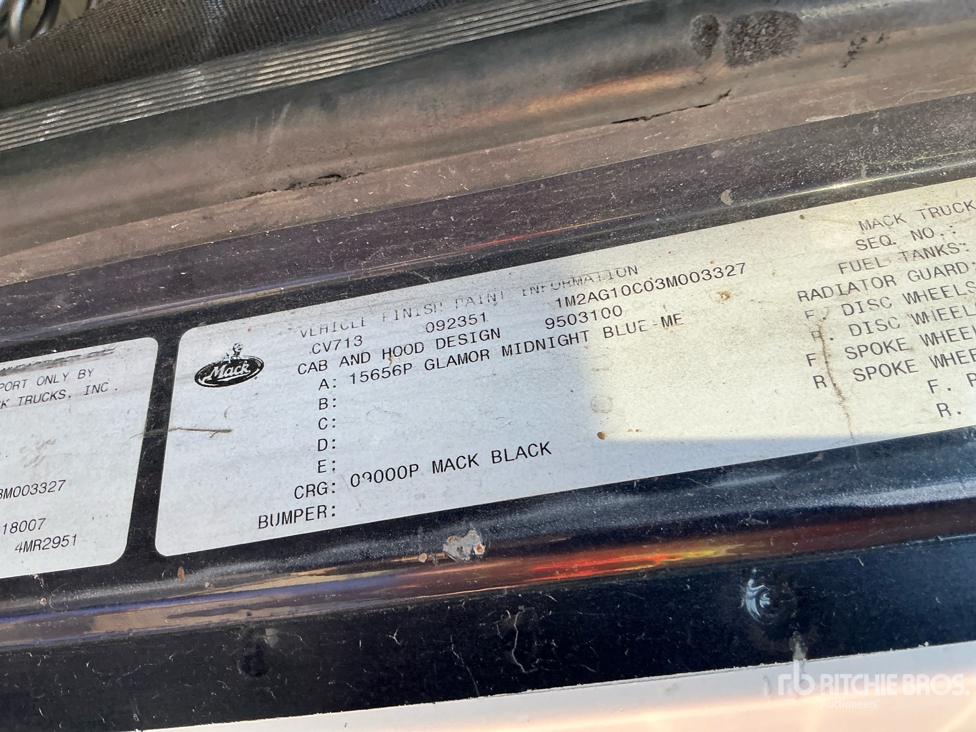 2003 Mack CV713