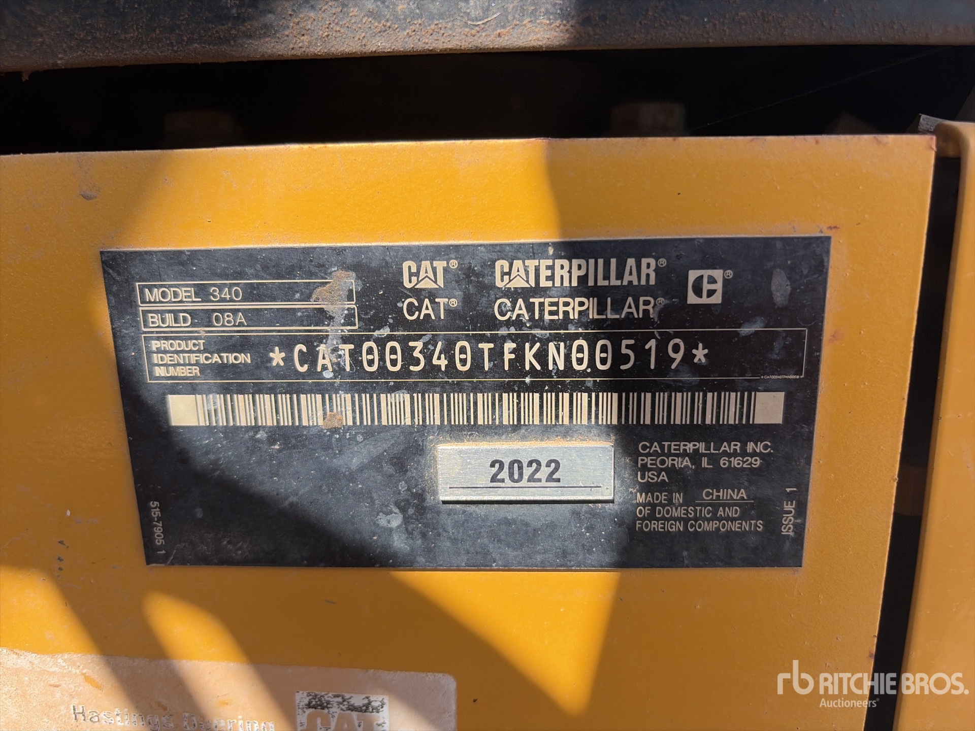 2022 Caterpillar 340