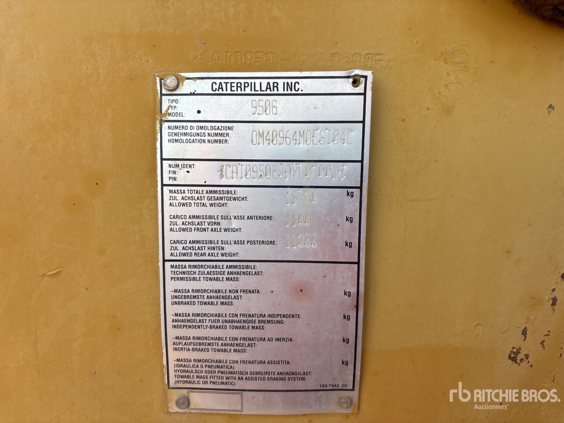 2005 Caterpillar 950G